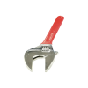llave ajustable/tipo perico de 8" (203 mm) con forro plástico para mejor agarre.