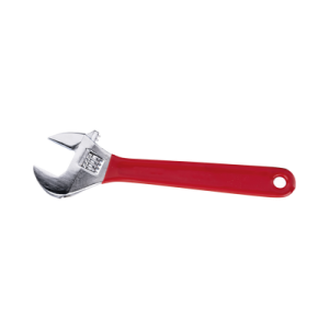 llave ajustable de 10" con mango de plástico