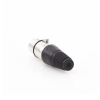 conector xlr 3 pines hembra | ideal para conexiones de micrófonos y mezcladoras | equipo de audio profesional