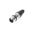 kit conector xlr hembra + xlr macho | ideal para conexiones de micrófonos, mezcladoras | equipo de audio profesional