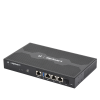 edgerouter 4, con 3 puertos 10/100/1000 mbps + 1 puerto sfp, con funciones avanzadas de ruteo
