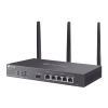 router omada vpn / sdn multi wan gigabit / 1 puerto wan sfp gigabit / 1 puerto wan rj45 gigabit / 2 puertos lan rj45 gigabit / 2 puertos configurables lan/wan / 150,000 sesiones concurrentes / administración centralizada omada o stand alone