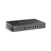 router omada vpn / sdn multi wan gigabit / 1 puerto wan sfp gigabit / 1 puerto wan rj45 gigabit / 2 puertos lan rj45 gigabit / 2 puertos configurables lan/wan / 150,000 sesiones concurrentes / administración centralizada omada o stand alone