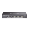 router omada vpn / sdn multi wan gigabit / 2 puertos wan/lan rj45 2.5 gigabit / 8 puertos wan/lan rj45 gigabit / 2 puertos wan/lan sfp gigabit / 1,000,000 sesiones concurrentes / administración centralizada omada o stand alone
