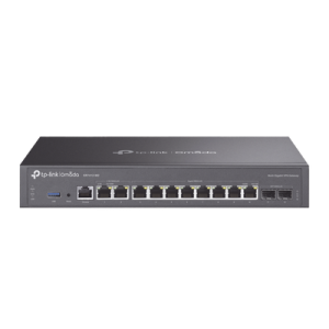 router omada vpn / sdn multi wan gigabit / 2 puertos wan/lan rj45 2.5 gigabit / 8 puertos wan/lan rj45 gigabit / 2 puertos wan/lan sfp gigabit / 1,000,000 sesiones concurrentes / administración centralizada omada o stand alone