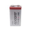 pila 9v @ 1200 mah / alta capacidad ( no recargable )