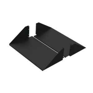 charola para soportar equipos en rack de 19in, frontal y posterior, capacidad de 136 kg, 3ur