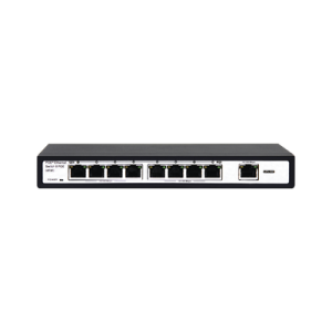switch poe / 100 metros poe / 8 puertos 802.3af/at ( 132.5 w ) 10/100mbps + 1 puerto uplink