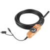 cámara boroscopio de inspección con conexión para dispositivos android®. cuello de cisne blindado de 10' (3 m) y 6 luces led