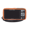 cámara boroscopio de inspección 5.5mm 720p usb c, lcd 4.3" color, cuello de cisne nylon de 10' (3m) con imán, espejo, 6 led´s. batería io li recargable. ideal en electricidad, hvac, plomería y aviación