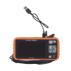 cámara boroscopio de inspección 5.5mm 720p usb c, lcd 4.3" color, cuello de cisne nylon de 10' (3m) con imán, espejo, 6 led´s. batería io li recargable. ideal en electricidad, hvac, plomería y aviación