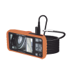 dual cámara boroscopio pro 5.5mm 720p usb c/wi fi, y lcd 4.3" a color, cuello de cisne blindado 10' (3m) con imán y 6 led´s. batería io li recargable. ideal en industria automotriz, electricidad, hvac, plomería