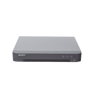dvr 4 megapixel / 16 canales turbohd + 8 canales ip / 1 bahía de disco duro / audio por coaxitron / evita falsas alarmas / salida de video en full hd