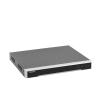 dvr 16 canales 4k turbohd + 16 canales ip / 8 megapixel/ audio por coaxitron/ 2 bahías de disco duro / 4 canales de audio / 16 entradas de alarma