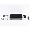 dvr 16 canales turbohd + 16 canales ip / 8 megapixel (4k) / acusense (evita falsas alarmas) / audio por coaxitron / 2 bahías de disco duro / salida de video en 4k / 8 entradas de alarma / 4 salidas de alarma / h.265+