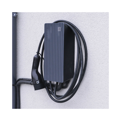 estación de carga para vehículos eléctricos con conector tipo 1 (sae j1772), 220vca con potencia de salida de 7.4kw (32a / bifásica) estación de carga para vehículos eléctricos con conector tipo 1 (sae j1772), 220vca con potencia de salida de 7.4kw (32a / bifásica)