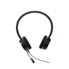 jabra evolve 20 duo con conexión usb, micrófono con cancelación de ruido de última generación, configuración plug and play, certificación microsoft teams (4999 823 109)