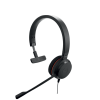 jabra evolve 20 mono con conexión usb, micrófono con cancelación de ruido de última generación, configuración plug and play, certificación microsoft teams (4993 823 109)