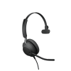 jabra evolve 20 mono con conexión usb, micrófono con cancelación de ruido de última generación, configuración plug and play, certificación microsoft teams (4993 823 109)