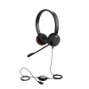 jabra evolve 20se stereo con conexión usb, micrófono con cancelación de ruido de última generación, configuración plug and play, certificación microsoft teams (4993 823 309)