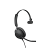 jabra evolve 2 40, auricular mono versión uc con aislamiento de ruido, conexión usb c y indicador de ocupado (busylight) (24089 889 899)