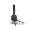 jabra jabra evolve 2 40se, auricular stereo versión ms con aislamiento de ruido, conexión usb a y indicador de ocupado (busylight) (24189 999 999)