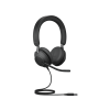 jabra jabra evolve 2 40, auricular stereo versión uc con aislamiento de ruido, conexión usb a y indicador de ocupado (busylight) (24089 989 999)