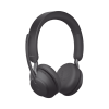 jabra evolve2 65, auricular stereo versión uc con aislamiento de ruido activa, dongle usb a indicador de ocupado (busylight) (26599 989 999)