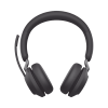 jabra evolve2 65, auricular stereo versión uc con aislamiento de ruido activa, dongle usb a indicador de ocupado (busylight) (26599 989 999)