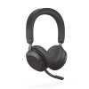 jabra evolve2 75, auricular stereo versión ms con cancelación de ruido activa, dongle usb a indicador de ocupado (busylight)(27599 999 999)