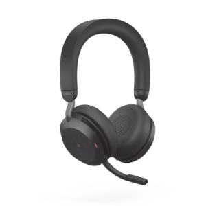 jabra evolve2 75, auricular stereo versión ms con cancelación de ruido activa, dongle usb a indicador de ocupado (busylight)(27599 999 999)