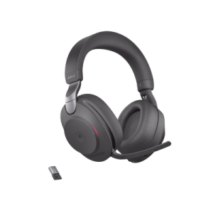 jabra evolve2 85, auricular stereo versión ms con cancelación de ruido activa, dongle usb a indicador de ocupado (busylight)(28599 999 999)
