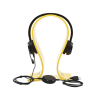 jabra evolve 30 duo con conexión usb / 3.5mm, micrófono con cancelación de ruido y controlador en el cable con botones e indicadores led (5399 823 309)