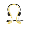jabra evolve 30 duo con conexión usb / 3.5mm, micrófono con cancelación de ruido y controlador en el cable con botones e indicadores led (5399 823 309)