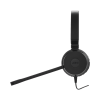 jabra evolve 30 duo con conexión usb / 3.5mm, micrófono con cancelación de ruido y controlador en el cable con botones e indicadores led (5399 829 309)