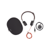 jabra evolve 40 duo con conexión usb / 3.5 mm, indicador de ocupado y cancelación de ruido pasiva (6399 823 109)