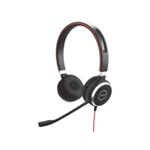 jabra evolve 40 duo con conexión usb / 3.5 mm, indicador de ocupado y cancelación de ruido pasiva (6399 823 109)