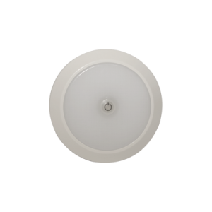 luz para interior led circular, 5.5", 12 24 vcc, blanca