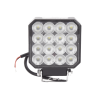 luz de trabajo ultra brillante, 16 led, 1655 lúmenes, 12 24 vcd
