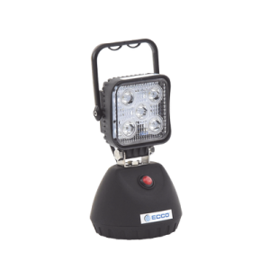 lámpara de trabajo de mano, con batería recargable y montaje magnético, ip67