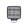 luz de trabajo de 6 led, 12 24 vcc, 2800 lumenes