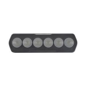 luz de trabajo ultra brillante rectangular, 6 led, 1300 lúmenes, 12 24 vcd