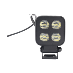 luz de trabajo ultra brillante cuadrada, 4 led, 2650 lúmenes, 12 24 vcd