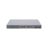 switch poe administrable de 24 puertos gigabit, 4 puertos sfp, soporta hasta 410 w con opción de controlador para serie neutron y enturbo.