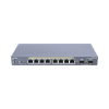 switch poe administrable de 8 puertos gigabit 802.3 af de 61.6 w y controlador para 50 puntos de acceso serie neutron/enturbo.