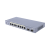 switch poe administrable de 8 puertos gigabit 802.3 af de 61.6 w y controlador para 50 puntos de acceso serie neutron/enturbo.