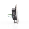 botón de salida piezo eléctrico/ con temporizador / color de led configurable/ ip65. sin logo