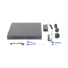 dvr 32 canales turbohd + 8 canales ip / 5 megapixel lite 3k lite / acusense (evita falsas alarmas) / audio bidireccional / 2 bahías de disco duro / h.265+ / salida de video en full hd
