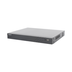 dvr 32 canales turbohd + 8 canales ip / 5 megapixel lite 3k lite / acusense (evita falsas alarmas) / audio bidireccional / 2 bahías de disco duro / h.265+ / salida de video en full hd