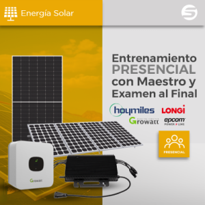 certificación en energía solar para sistemas isla e interconexión